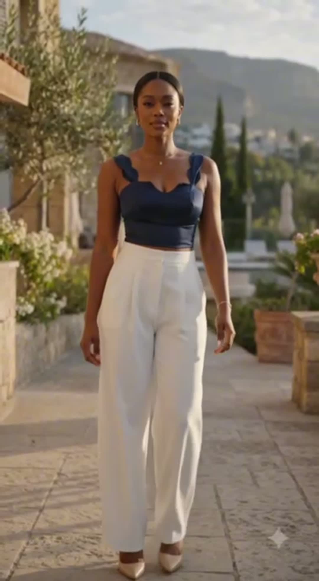 Styling a 2-piece set
